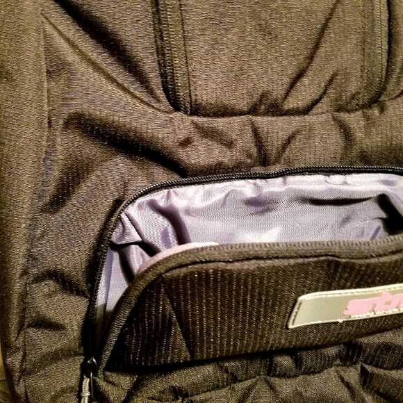 STM Black Padded Laptop Backpack NWOT - Picture 7 of 7